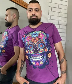 Квітковий мексиканський череп